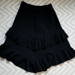 Cute ruffled black skirt - Scotch&Soda